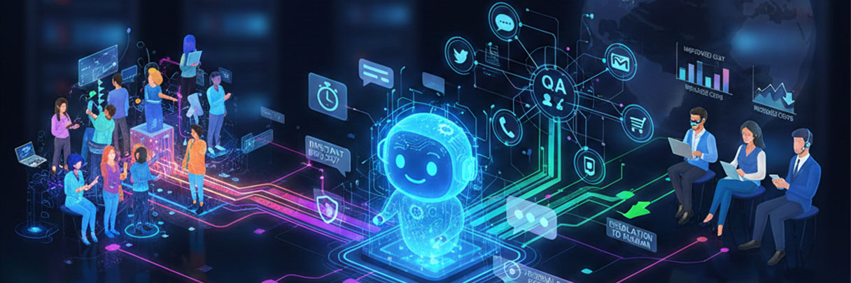 AI Chatbot Supporting Enterprise Customer Service in Real-Time